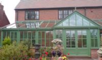 Conservatory with special pilasters