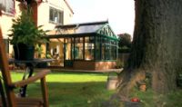 Gable conservatory in Charlcote green