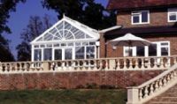 Traditional conservtaory to new property